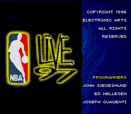 NBA Live 97 screenshot 4 for Super Nintendo